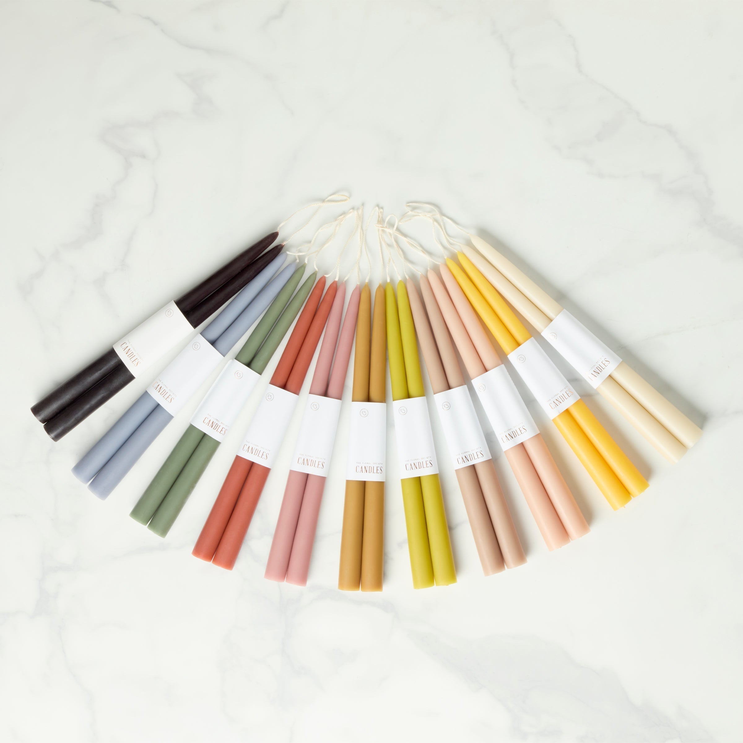 Lenox Westmore Dipped Clay 12 Taper Candle, Set of 2 - Image 2