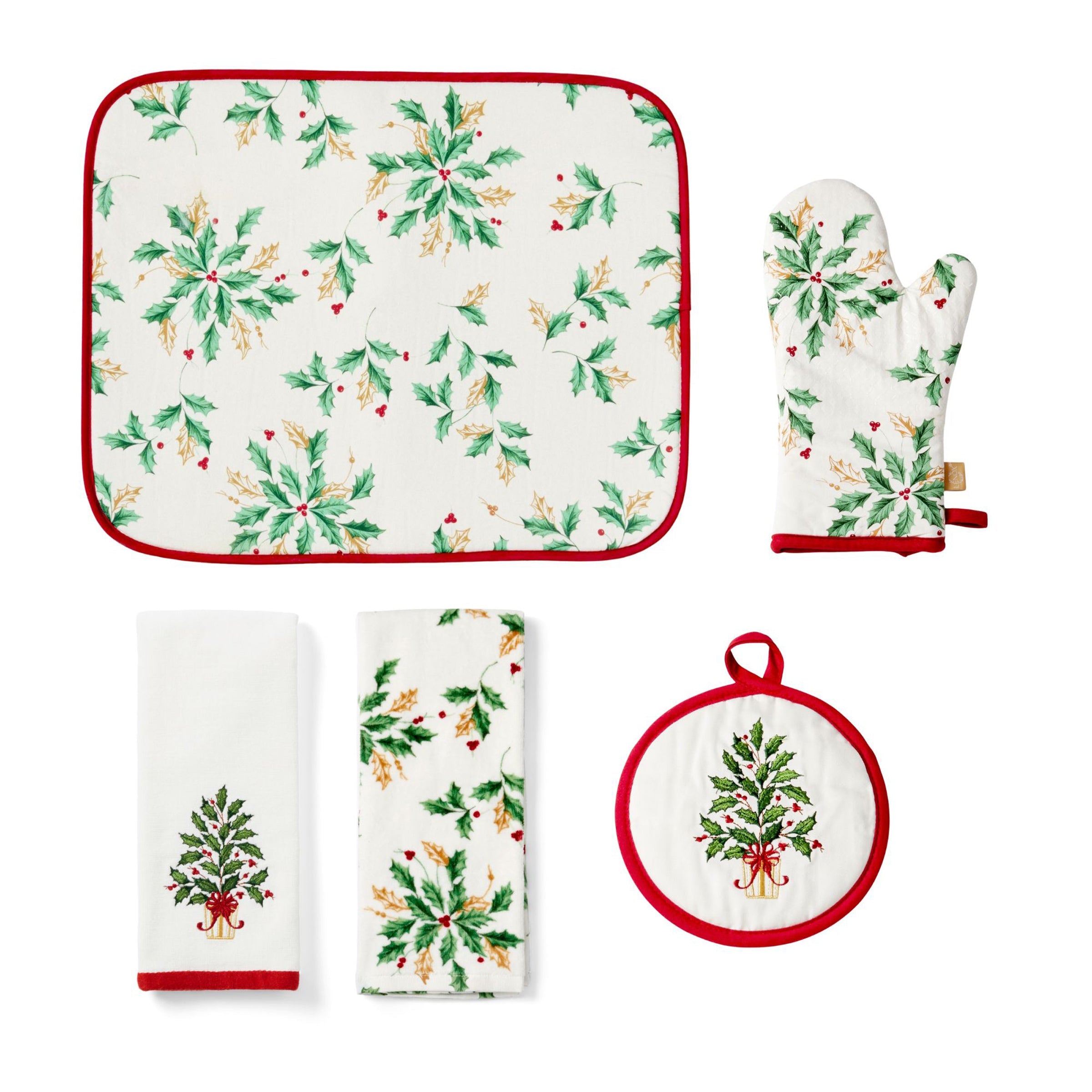 Lenox Westmore Holiday 5?Piece Kitchen Gift Set