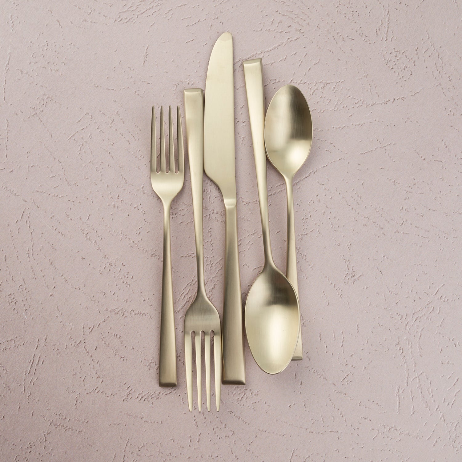 Lenox Westmore Marlise Champagne Satin 20-Piece Flatware Set - Image 4