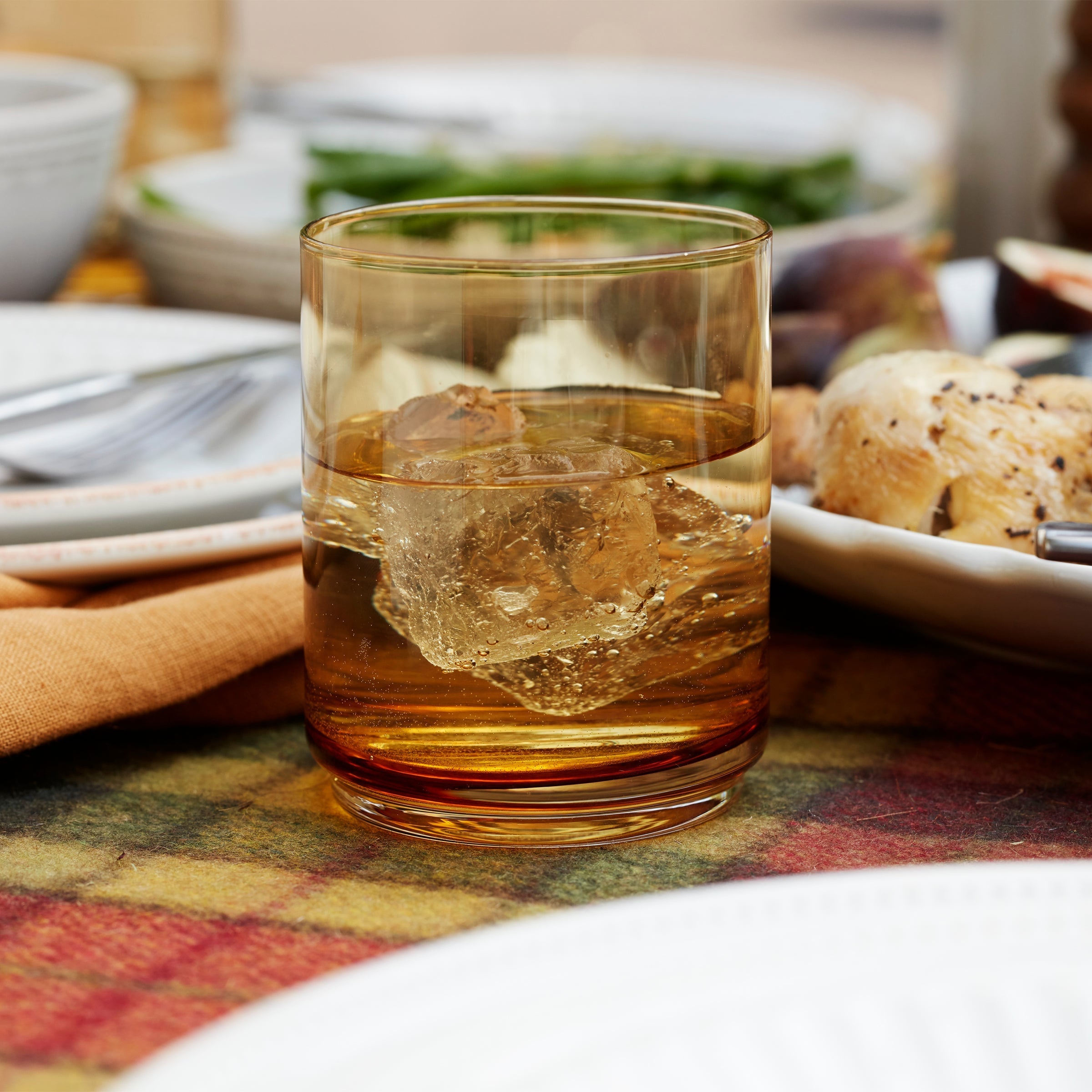 Lenox Westmore Tuscany Classics Stackable Amber Tall Glasses, Set of 4 - Image 5