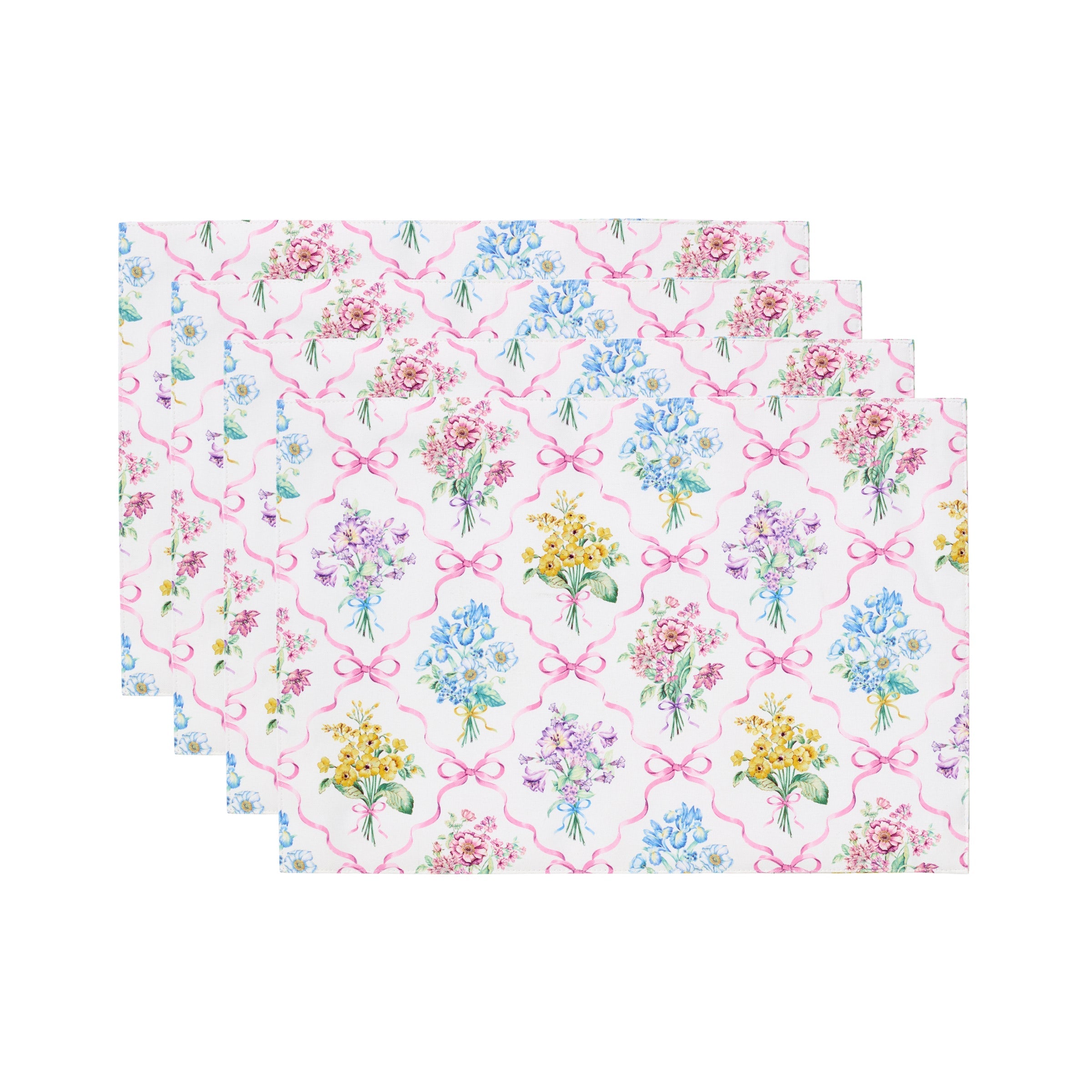 Lenox Westmore Bouquet Ribbon Placemats, Set of 4 - Image 2