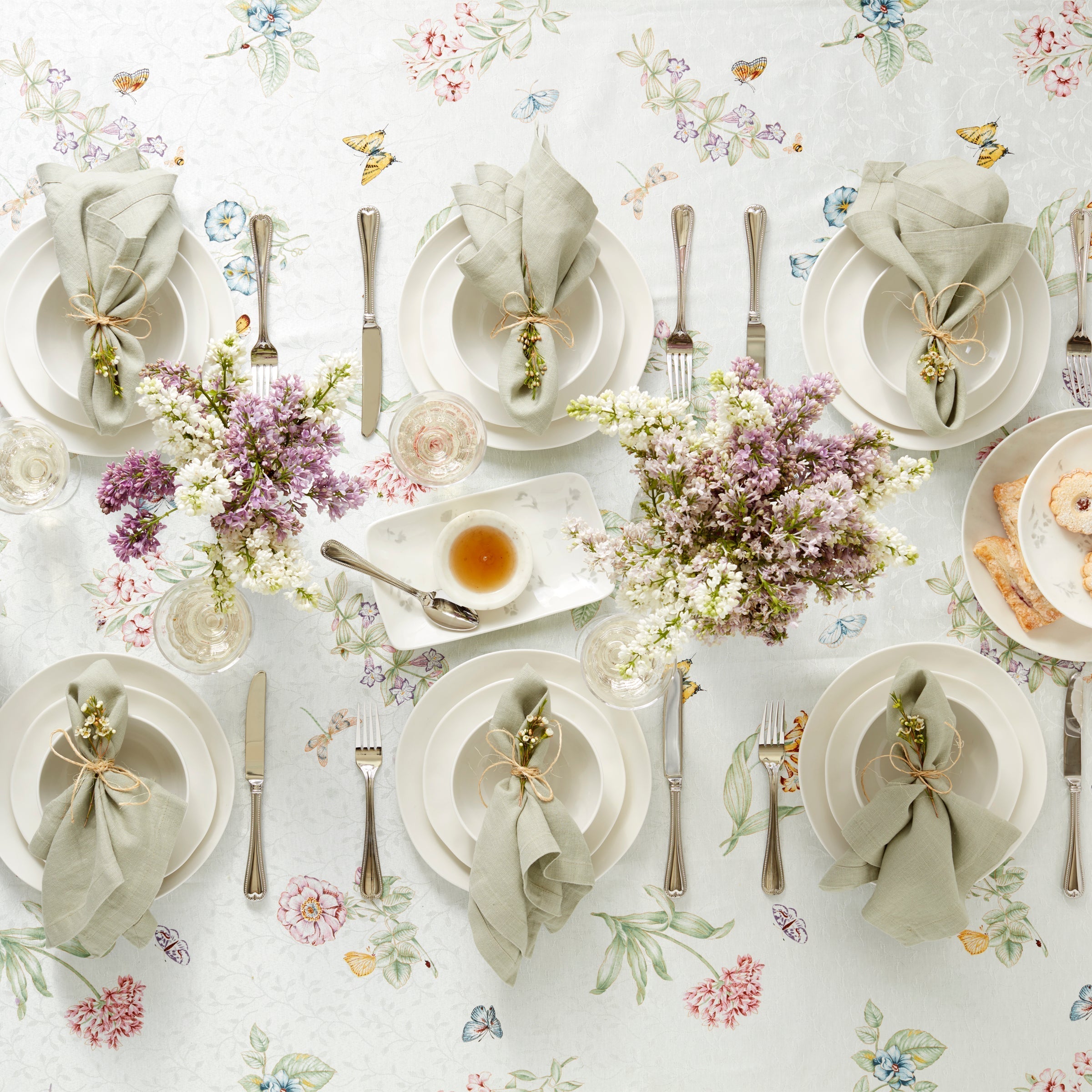 Lenox Westmore Bay Colors White Dinner Plates, Set of 4 - Image 3