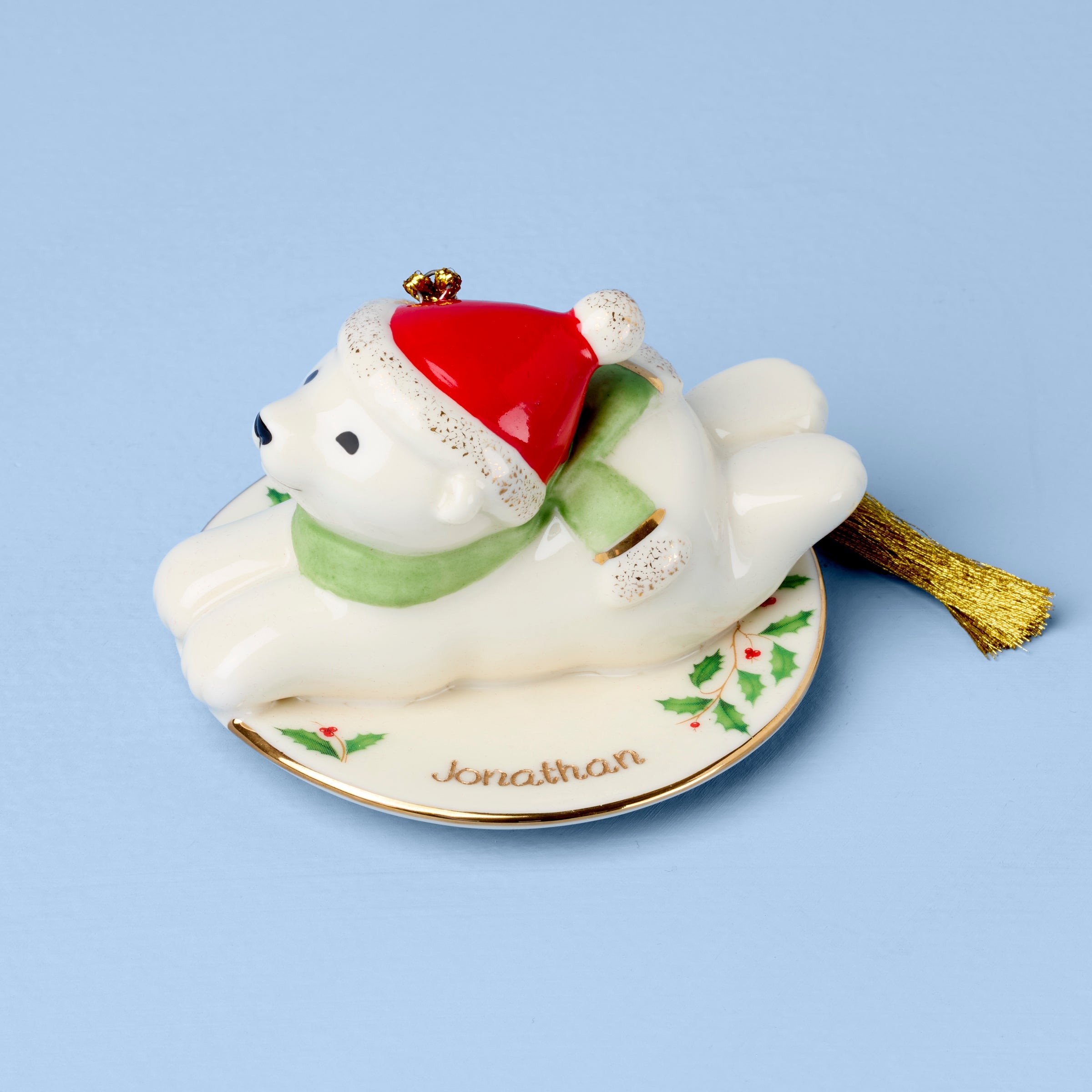 Lenox Westmore Personalized My Polar Bear Express Ornament