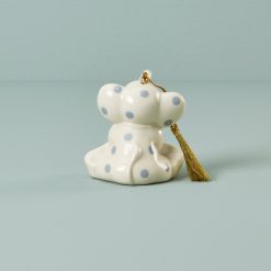 Alternative view of Lenox Westmore Personalized Blue Elephant Ornament
