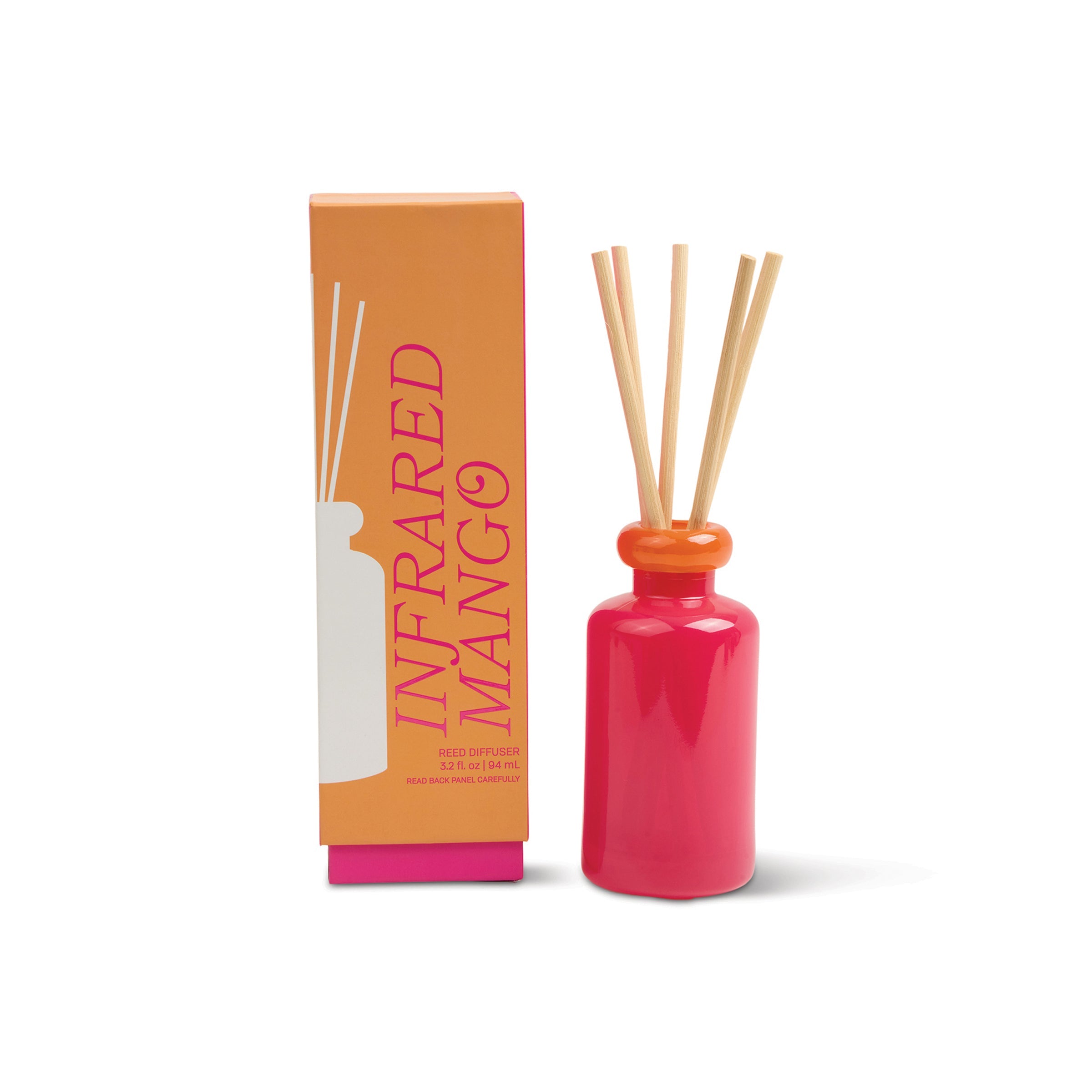 Lenox Westmore Stacked Infrared Mango 3.2oz Reed Diffuser - Image 2