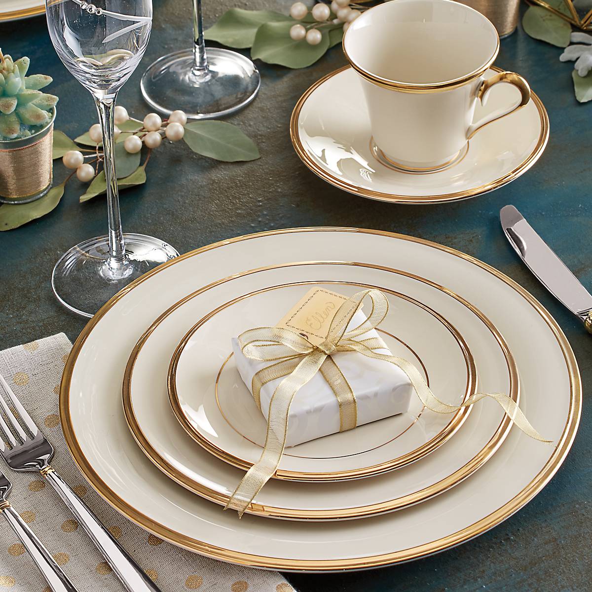 Lenox Westmore Eternal 5-Piece Place Setting - Image 4