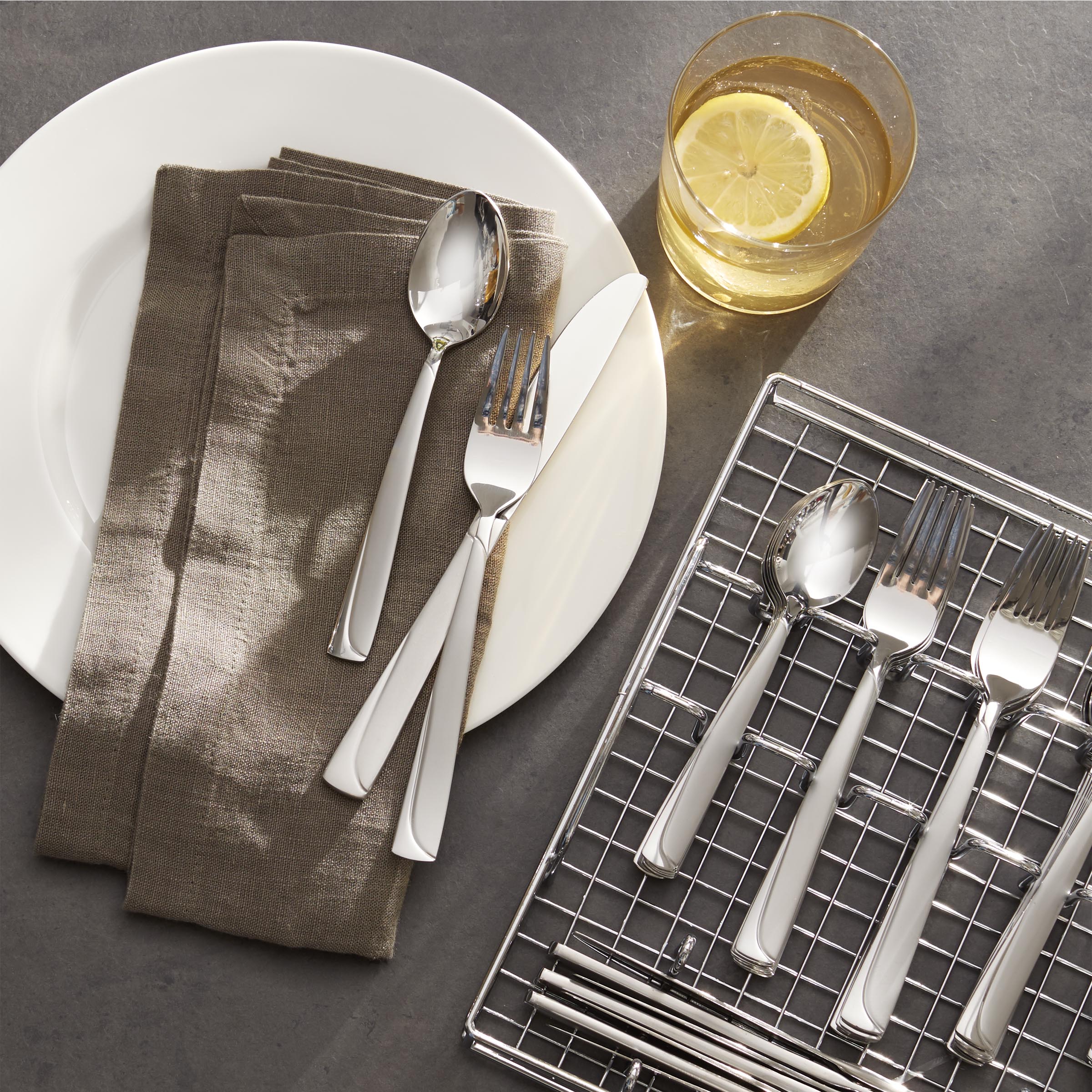Lenox Westmore Madeline 51-Piece Flatware Set with Caddy - Image 2
