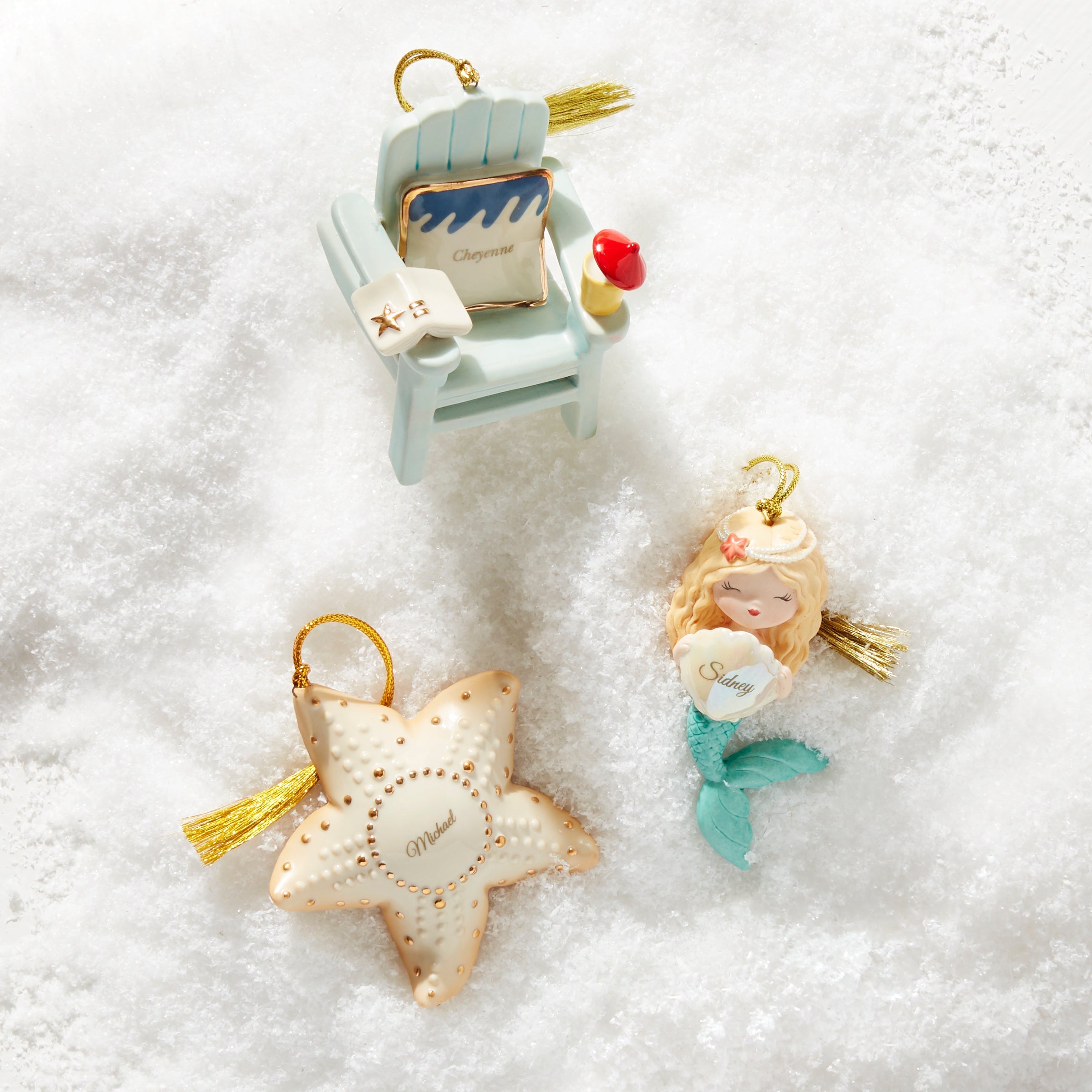 Lenox Westmore Personalized Starfish Ornament - Image 3