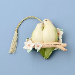 Lenox Westmore Personalized Love Birds Ornament
