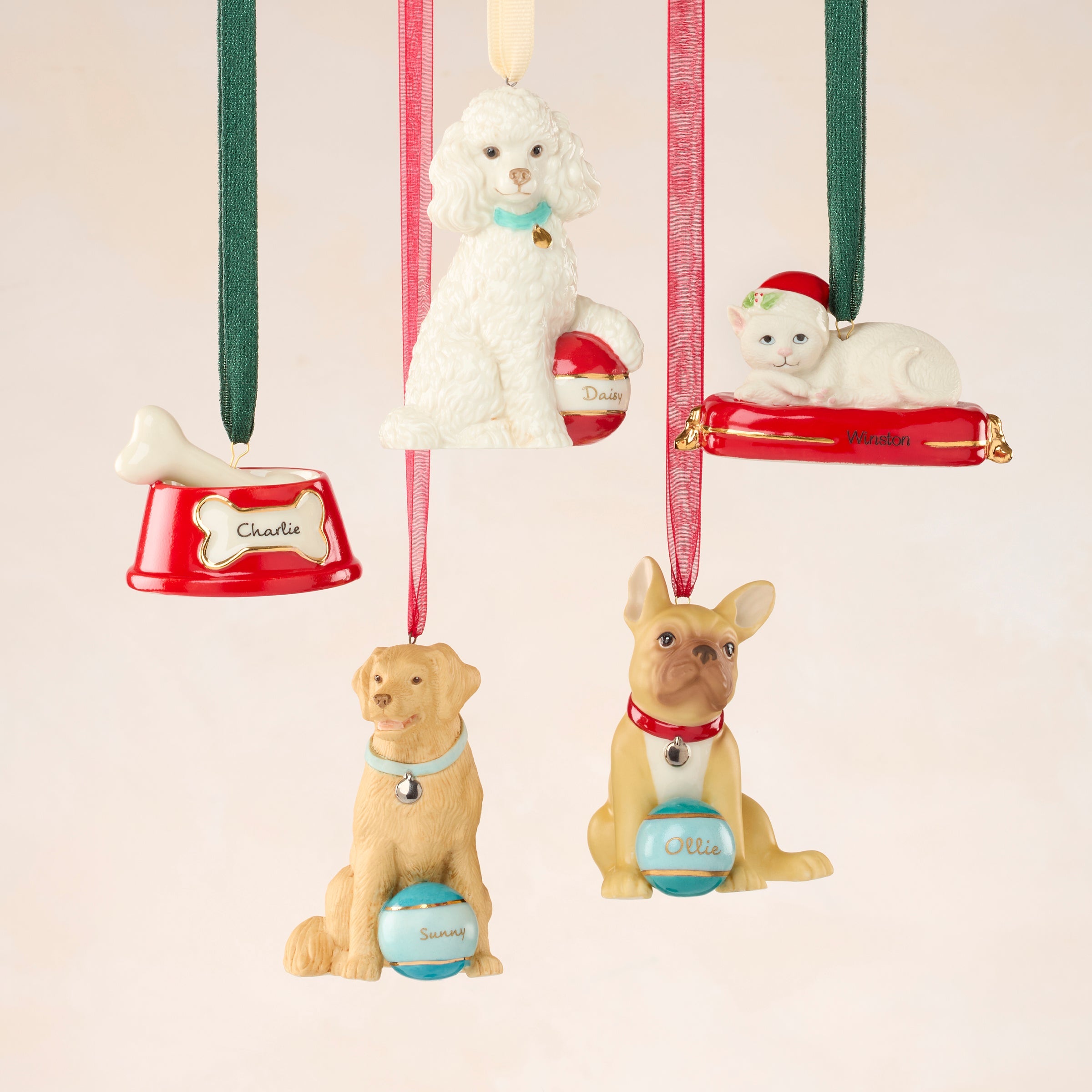 Lenox Westmore Personalized Golden Retriever Ornament - Image 4