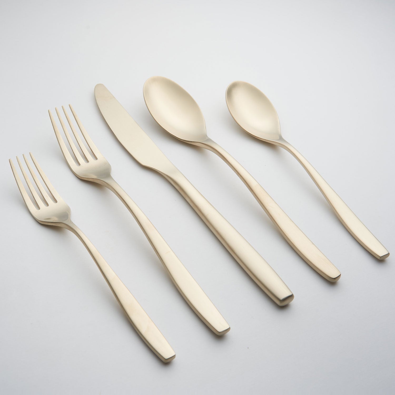 Lenox Westmore Averie Champagne Satin 20-Piece Flatware Set - Image 2