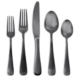 Lenox Westmore Opera Black Titanium 30-Piece Flatware Set