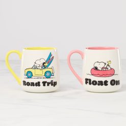 Alternative view of Lenox Westmore Peanuts Mugs Road Trip-Float On, Set of 2