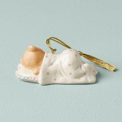 Alternative view of Lenox Westmore Personalized Baby's Teddy Bear Ornament