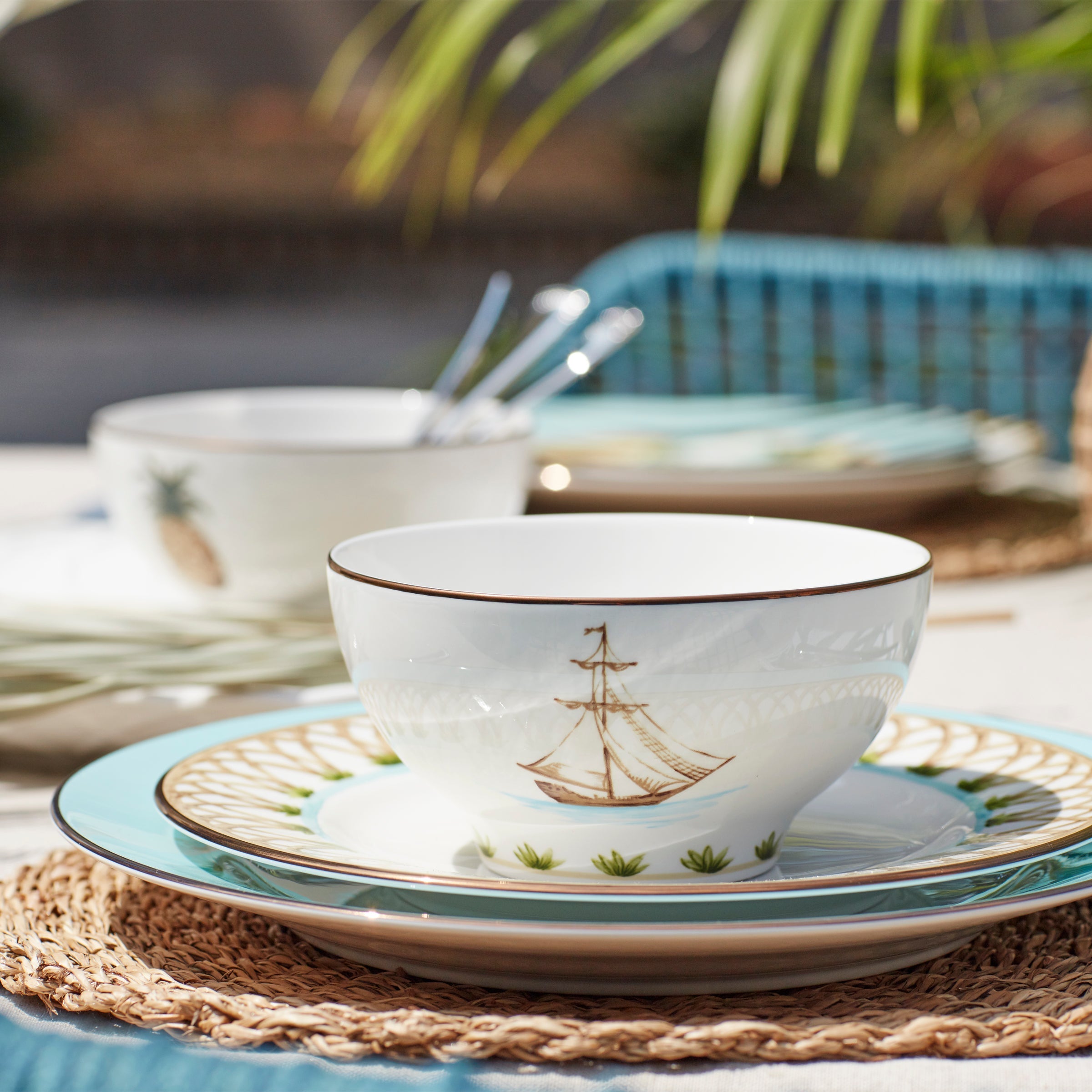 Lenox Westmore British Colonial Tradewind Rice Bowl - Image 3