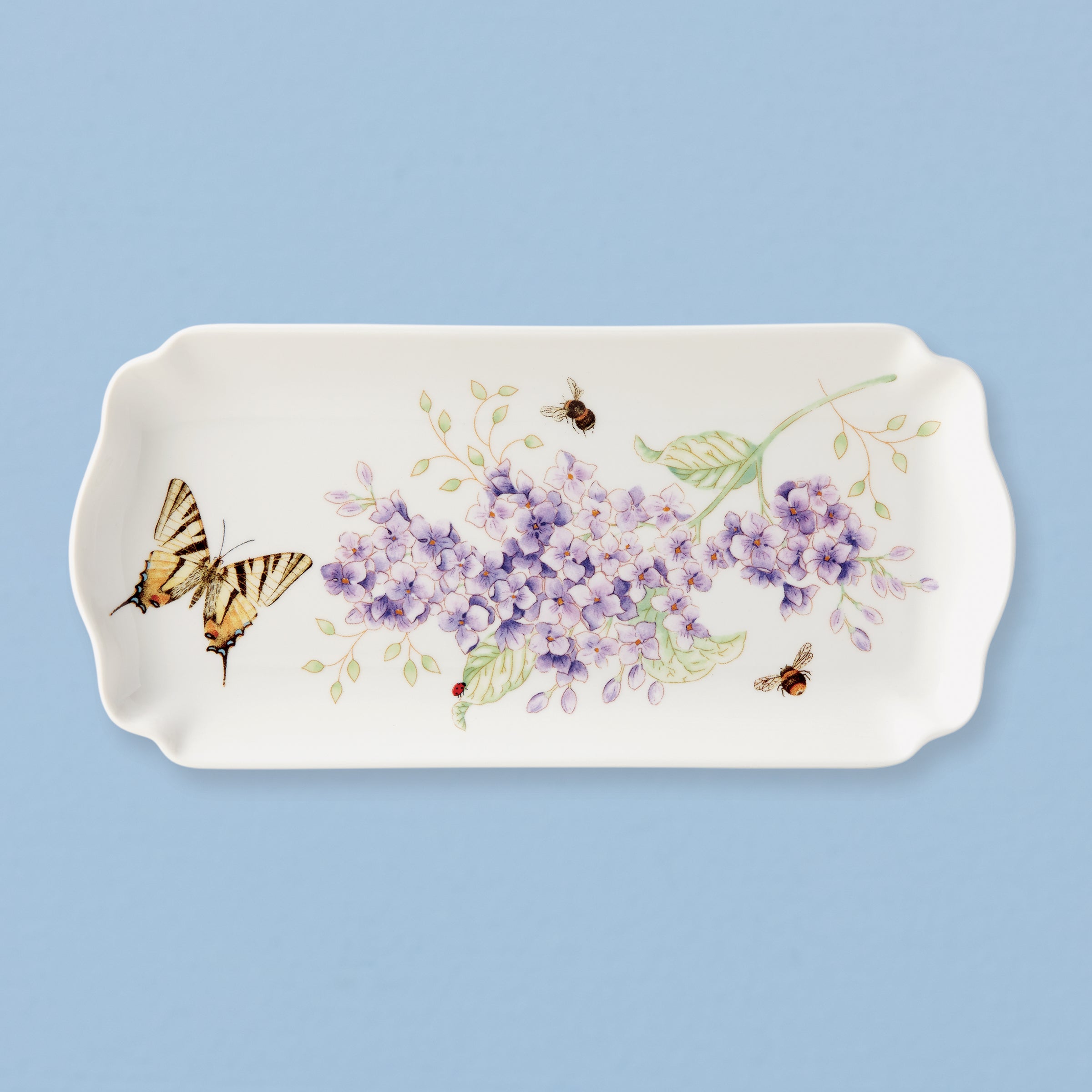 Lenox Westmore Butterfly Meadow Rectangular Tray