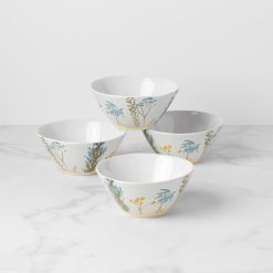 Lenox Westmore Wildflowers All-Purpose Bowls, Set of 4