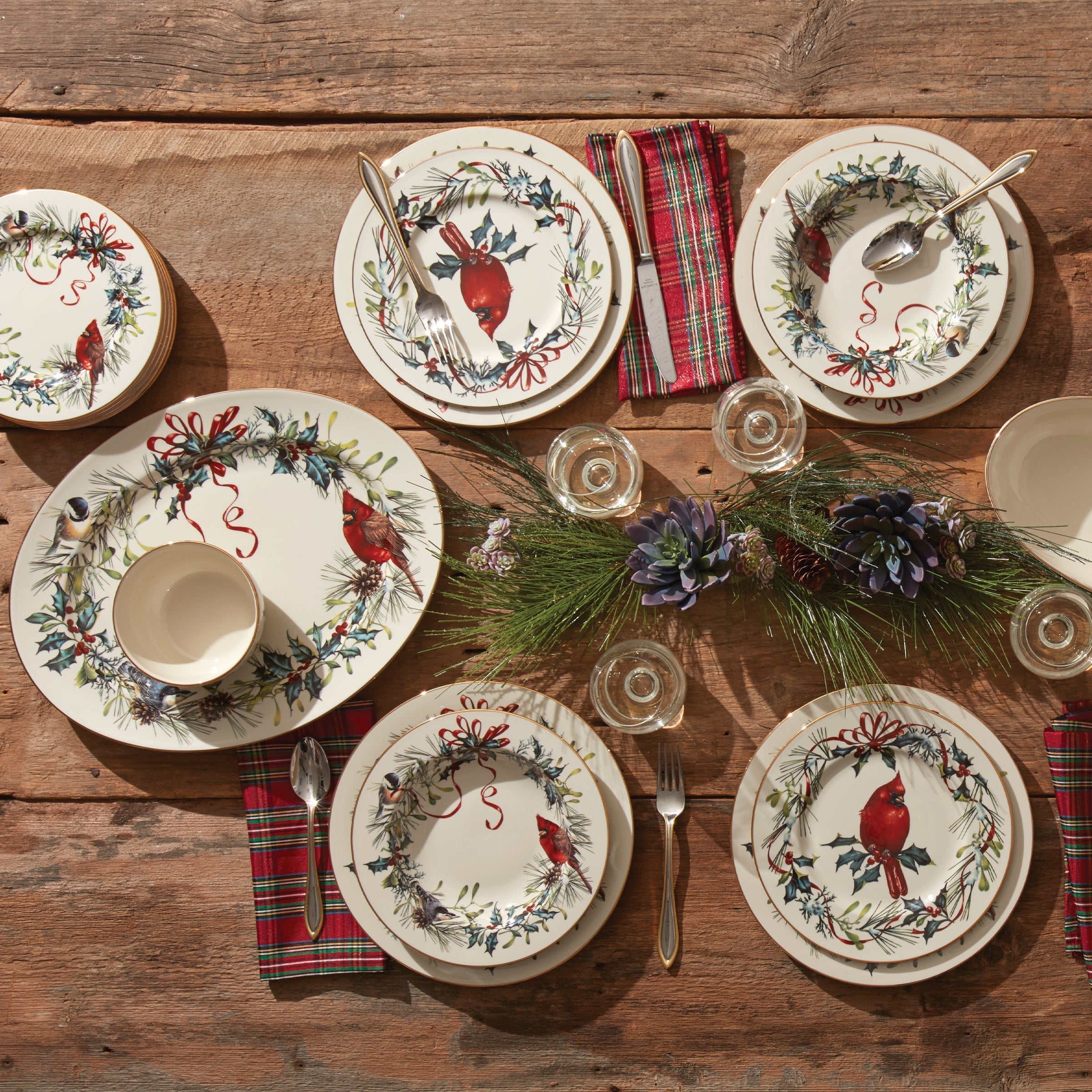 Lenox Westmore Winter Greetings 5-Piece Place Setting - Image 6