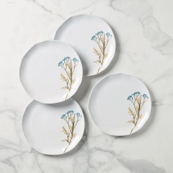 Lenox Westmore Wildflowers Dinner Plates, Set of 4