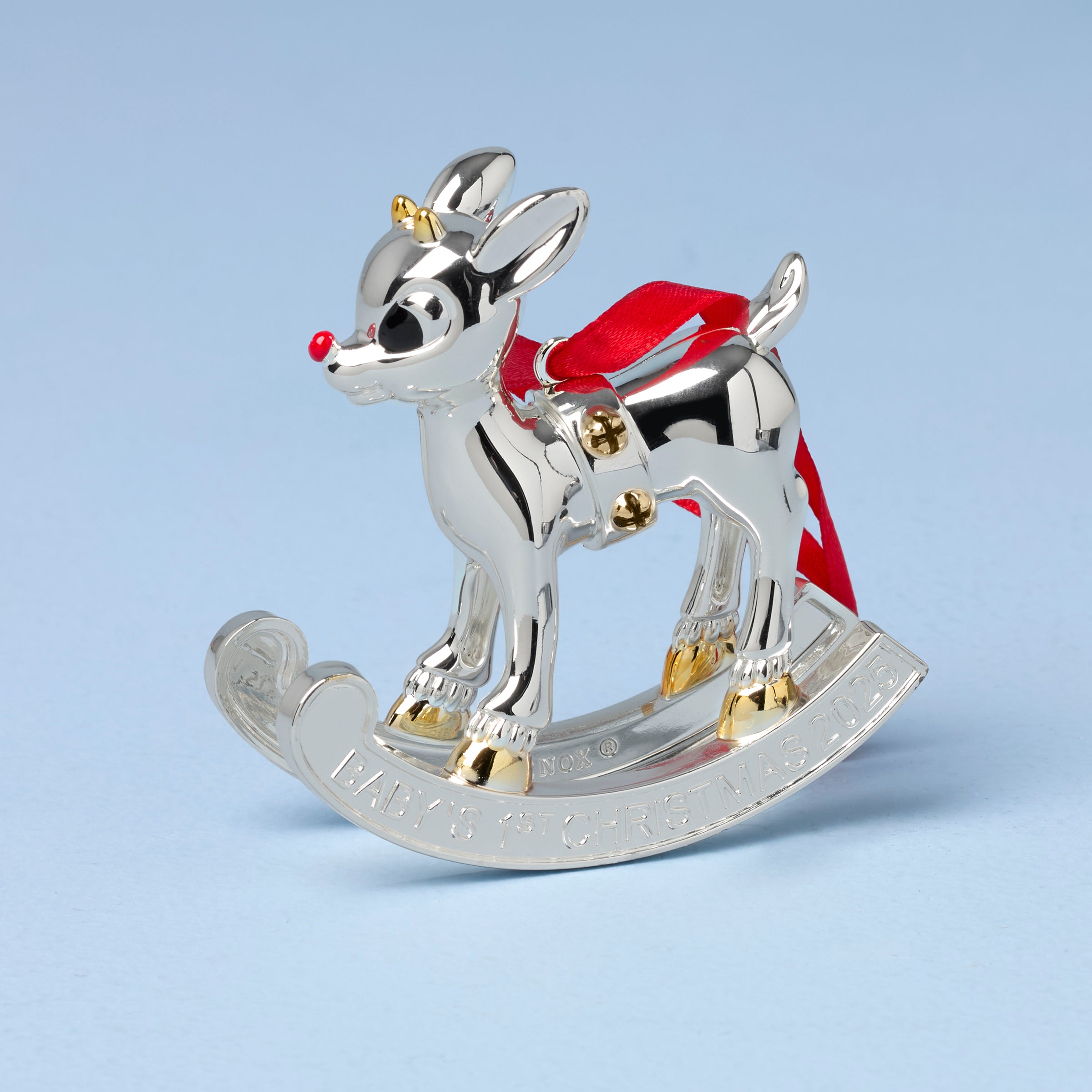 Lenox Westmore 2025 Baby's 1st Christmas Rudolph Ornament - Image 2