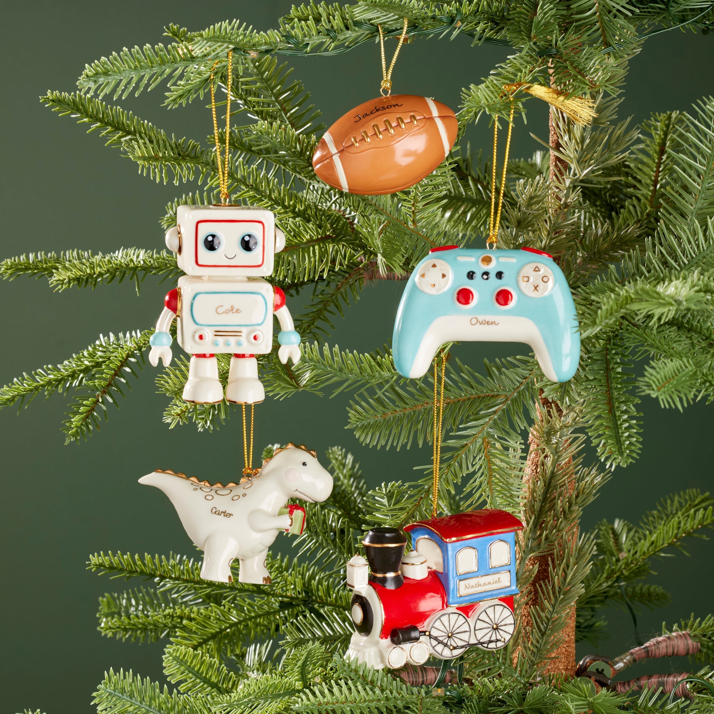 Lenox Westmore Personalized Football Ornament - Image 6