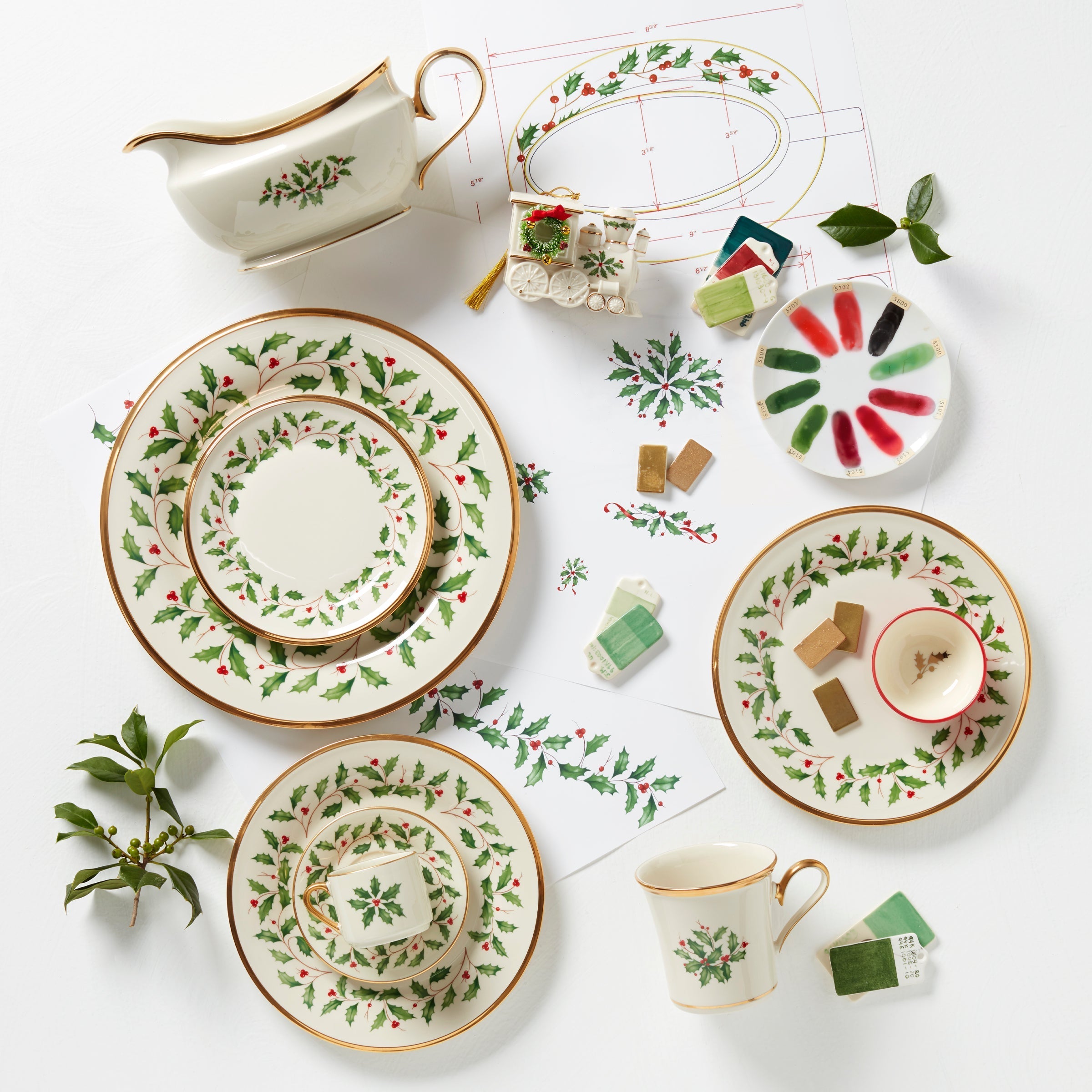 Lenox Westmore Holiday 5-Piece Place Setting - Image 6