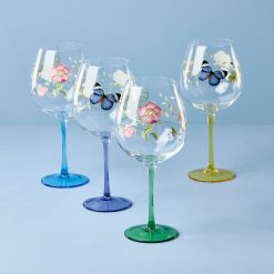 Alternative view of Lenox Westmore Butterfly Meadow Balloon Wine Glasses, Set of 4, Assorted