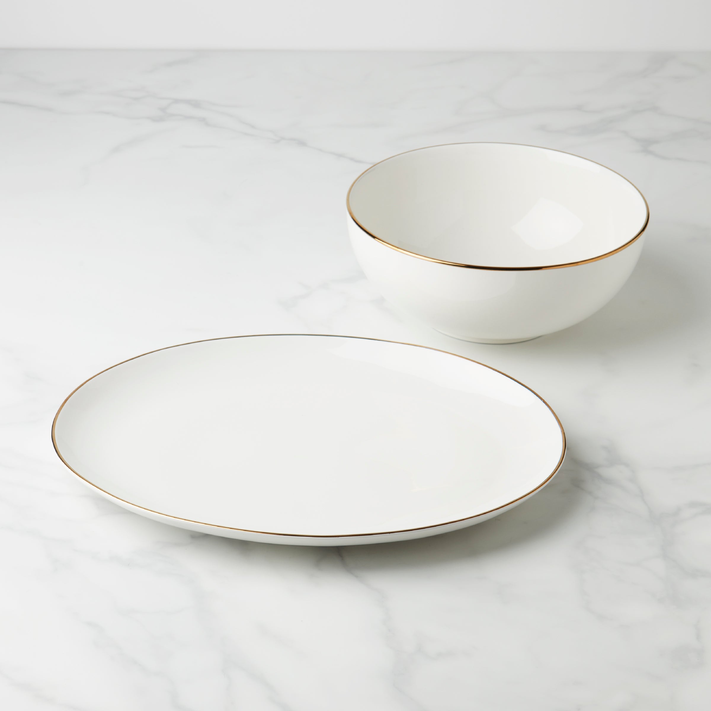 Lenox Westmore Trianna White 2-Piece Serveware Bundle