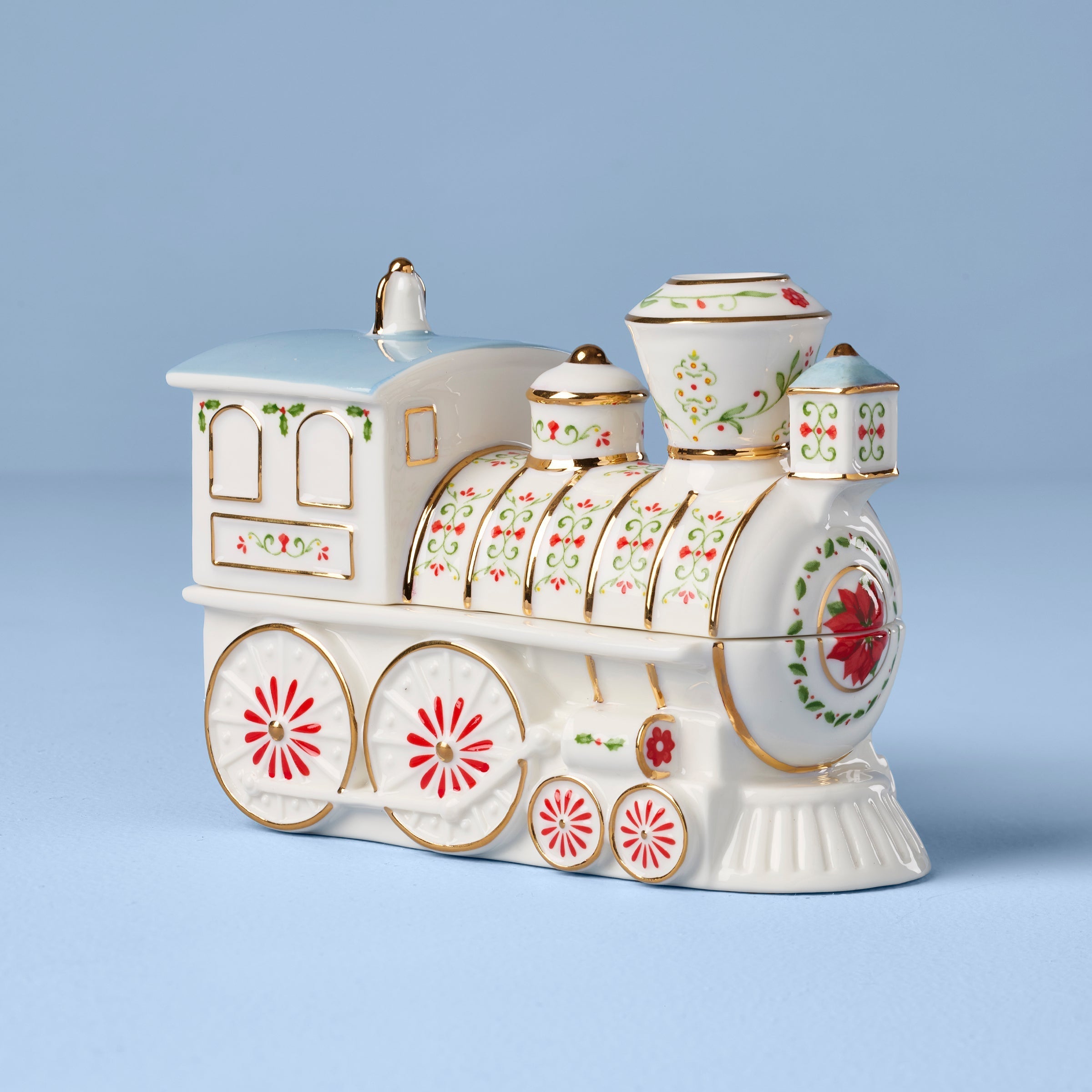 Lenox Westmore Lenox Holiday Village Christmas Train Server - Image 3