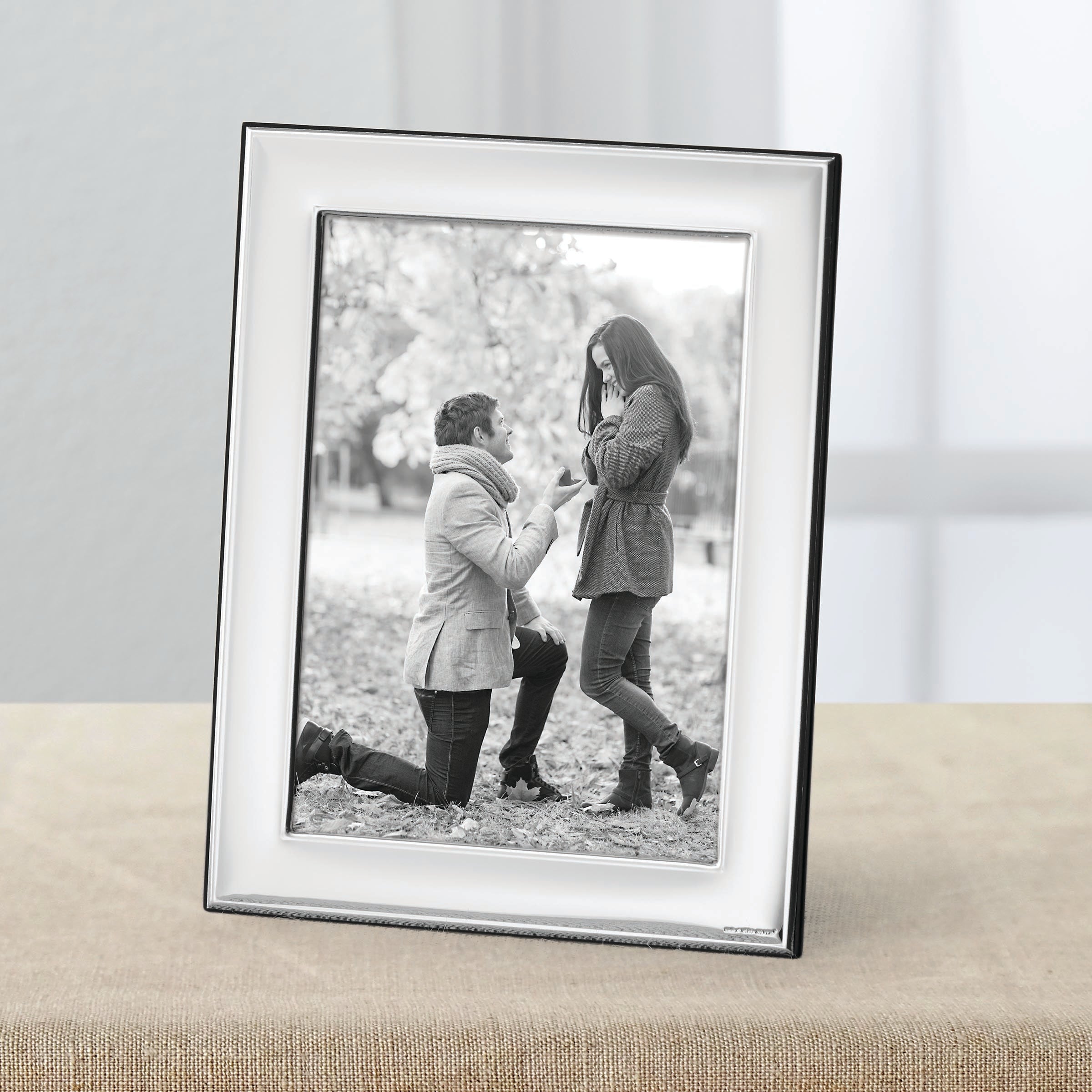 Lenox Westmore Naples Silverplate 5x7 Photo Frame - Image 4