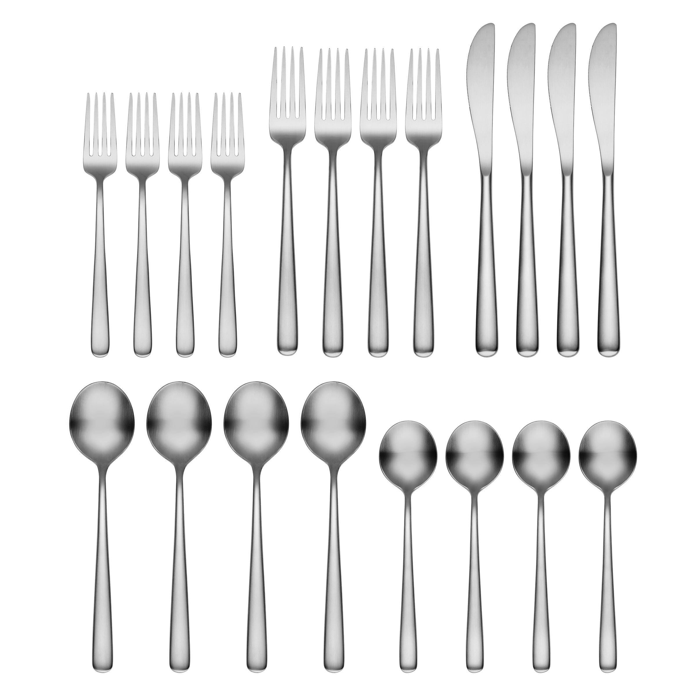 Lenox Westmore Lorenn Satin 20-Piece Flatware Set - Image 2