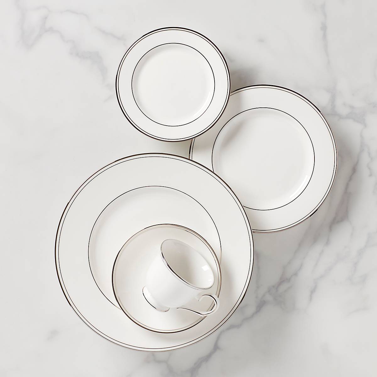 Lenox Westmore Federal Platinum 5-Piece Place Setting