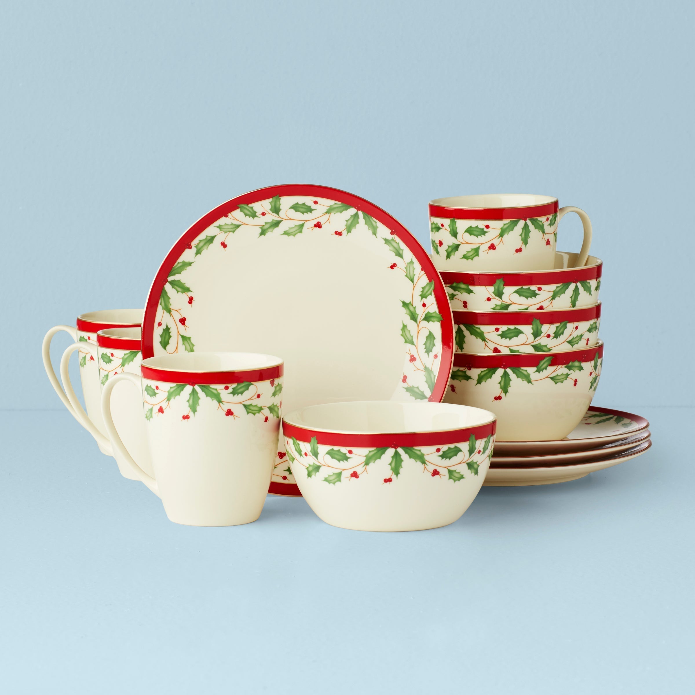 Lenox Westmore Holiday 12-Piece Dessert Set