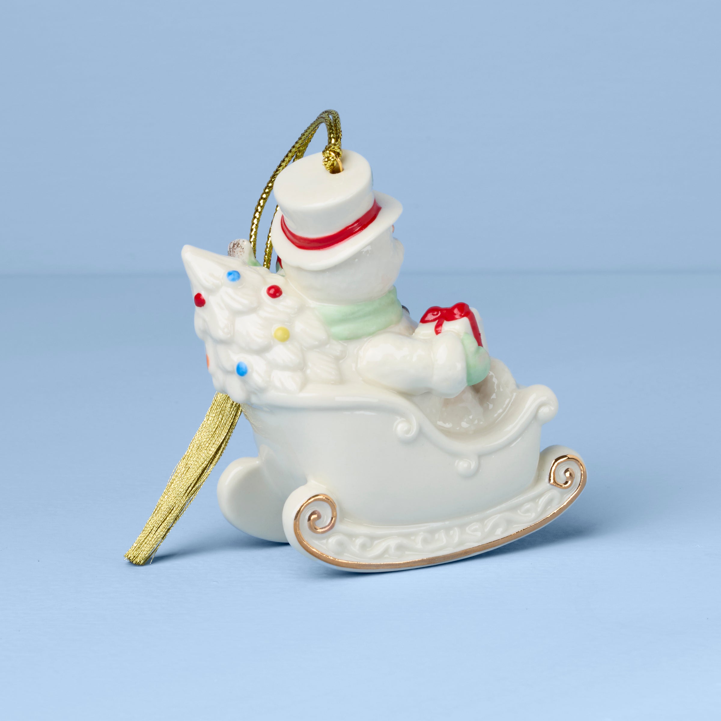 Lenox Westmore Personalized Snowman Ornament - Image 2
