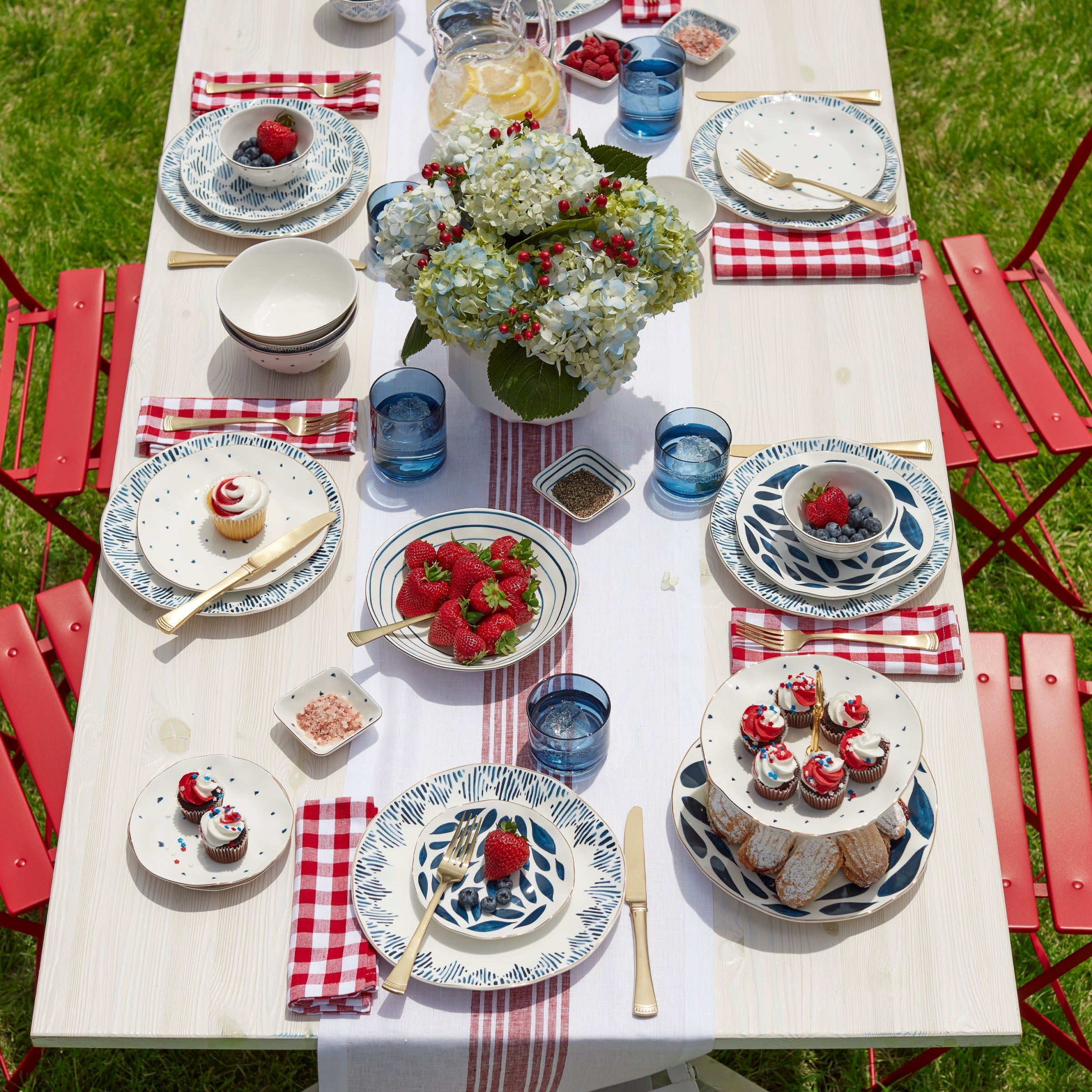 Lenox Westmore Blue Bay 12-Piece Dinnerware Set - Image 2