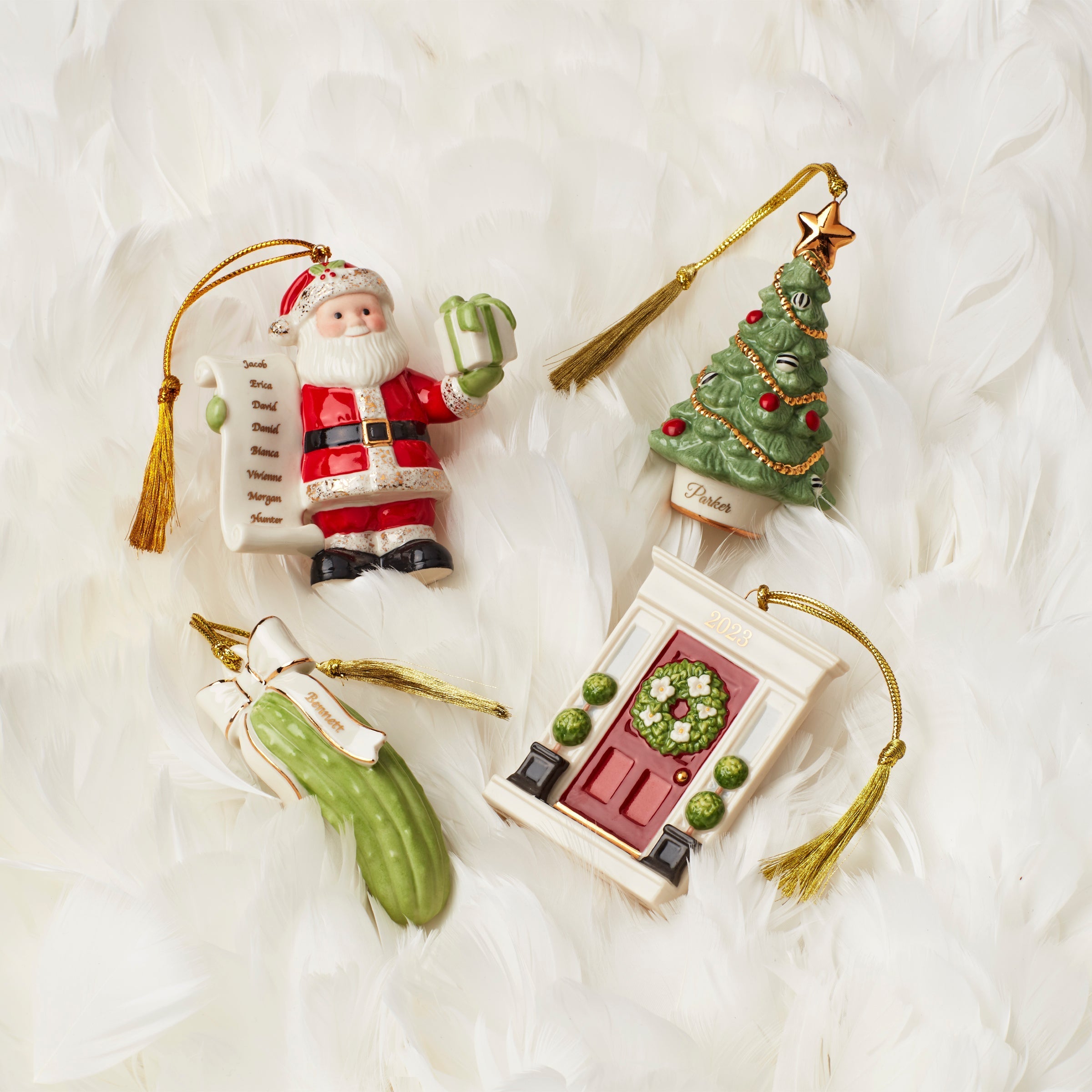 Lenox Westmore Personalized Naughty & Nice Ornament - Image 3