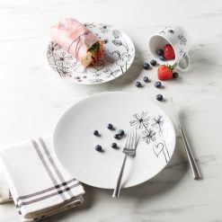 Alternative view of Lenox Westmore Garden Doodle Accent Plates, Set of 4