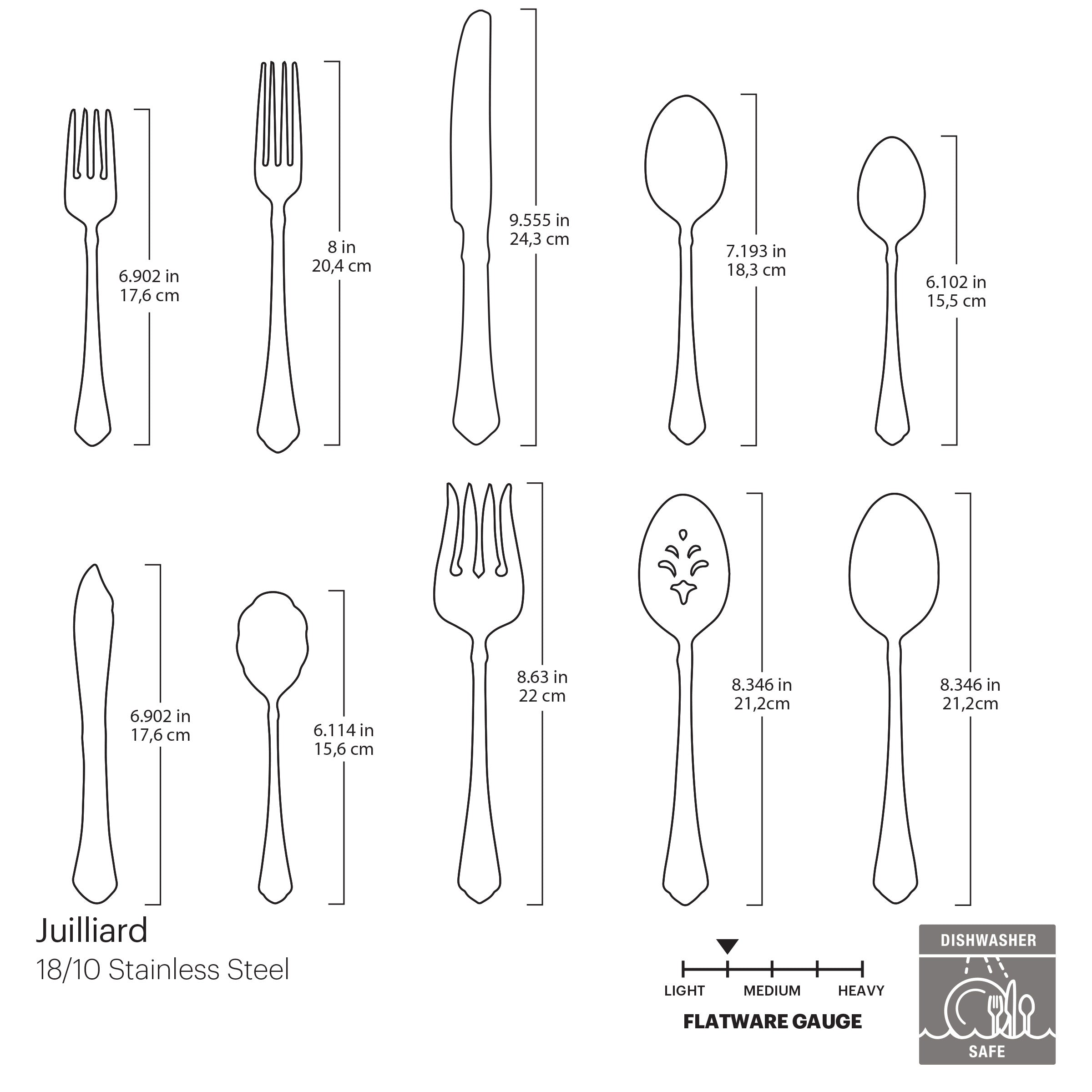 Lenox Westmore Juilliard 45-Piece Flatware Set - Image 2