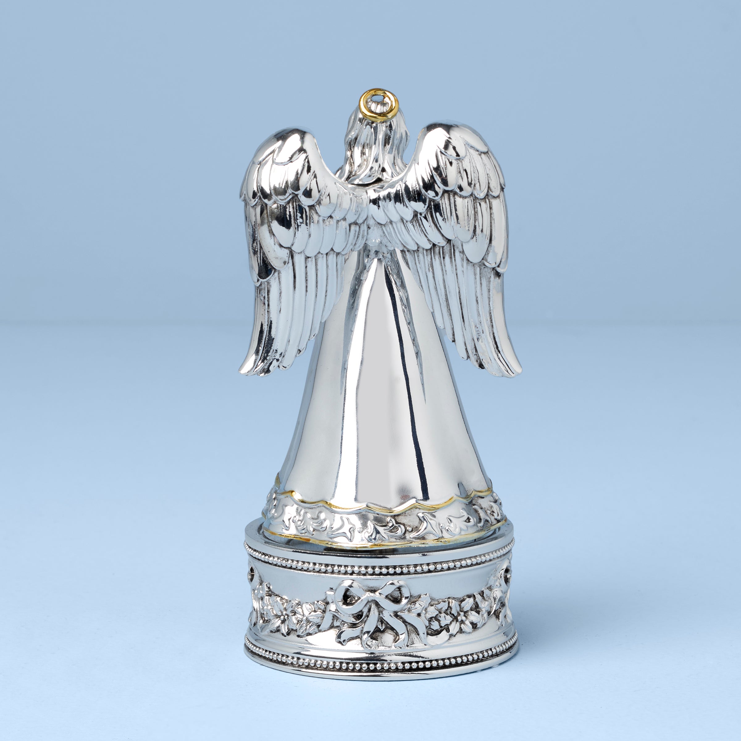 Lenox Westmore Vintage Musical Angel Silverplate Figurine - Image 2