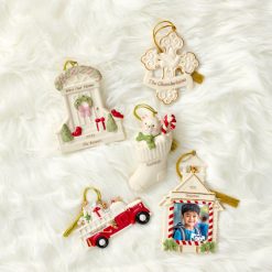 Alternative view of Lenox Westmore Personalized My Family Cross Ornament