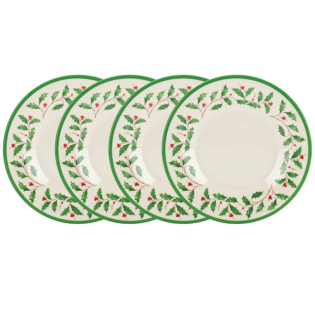Lenox Westmore Holiday Melamine Accent Plates, Set of 4 - Image 2