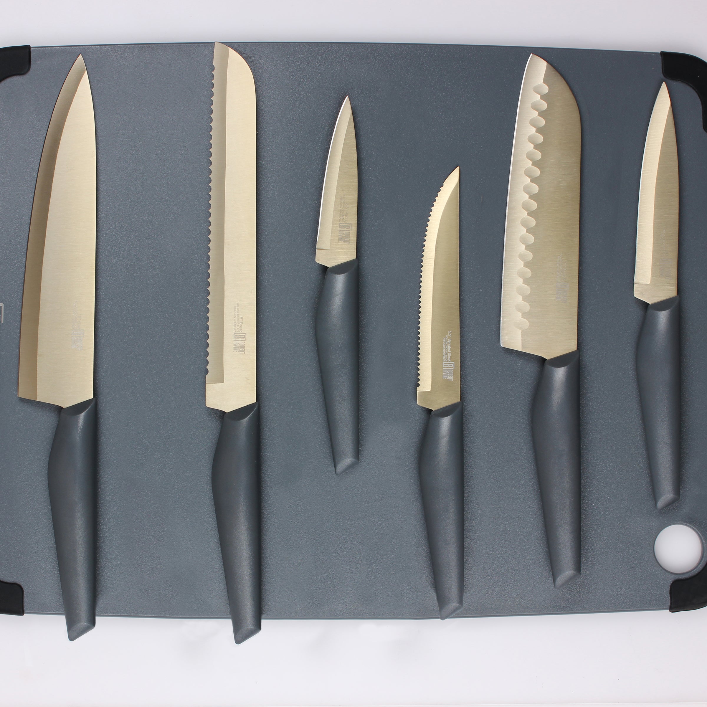 Lenox Westmore 10-Piece Cutlery Set in Grey and Champagne - Image 4