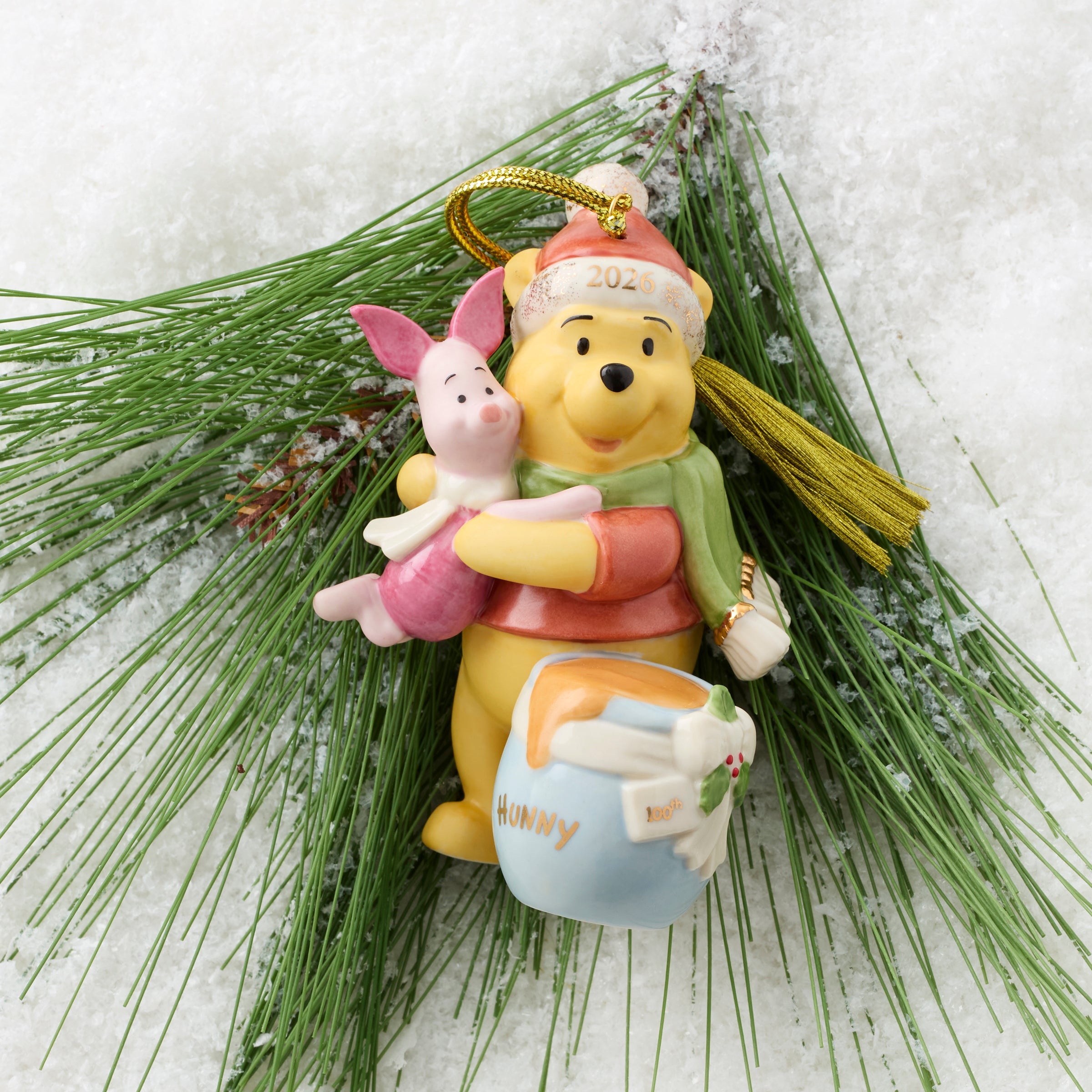 Lenox Westmore 2026 100th Anniversary Winnie the Pooh Ornament - Image 3