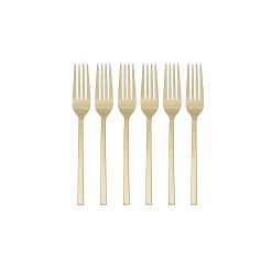 Lenox Westmore Allay Champagne Dinner Forks, Set of 6