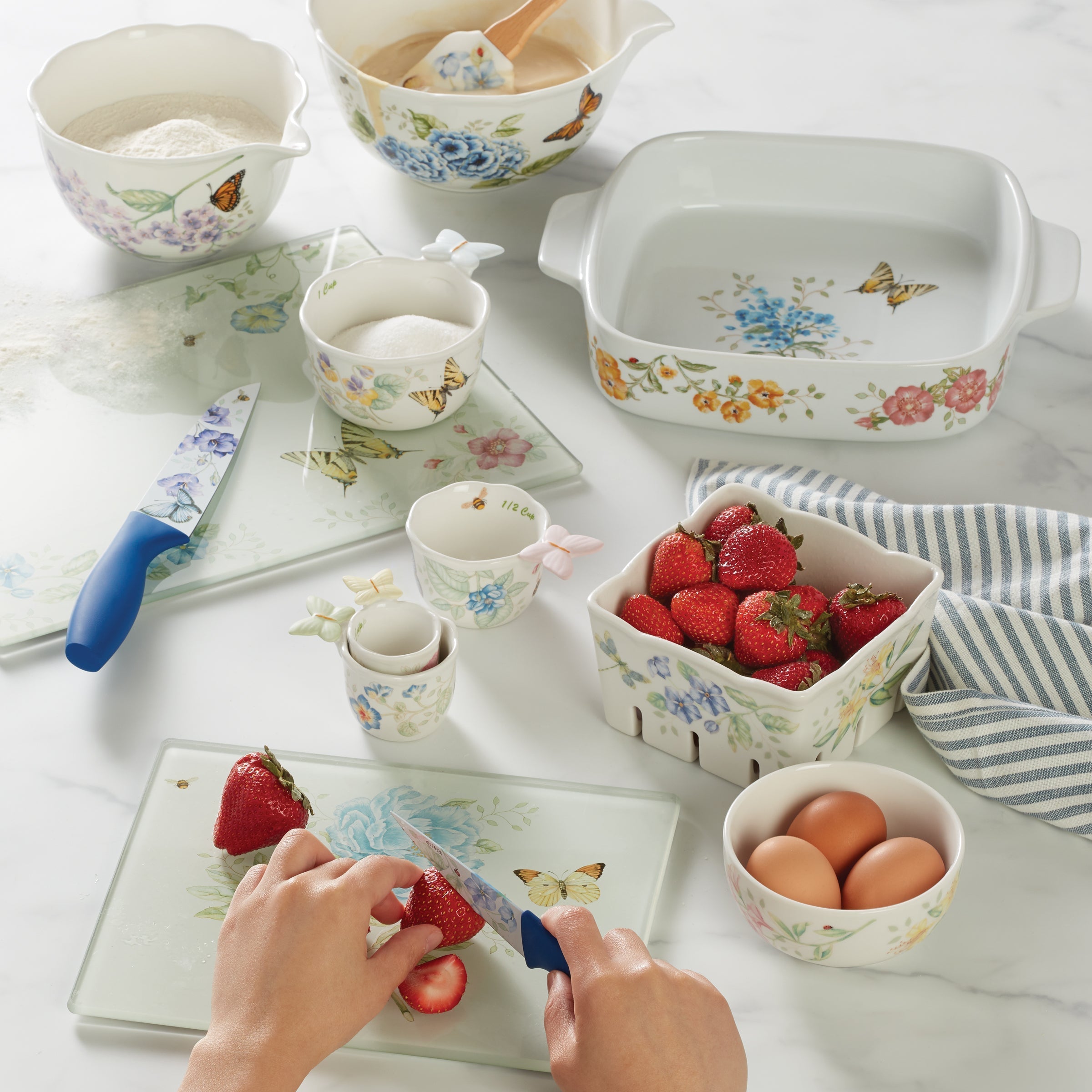 Lenox Westmore Butterfly Meadow Small Cutting Board - Image 2