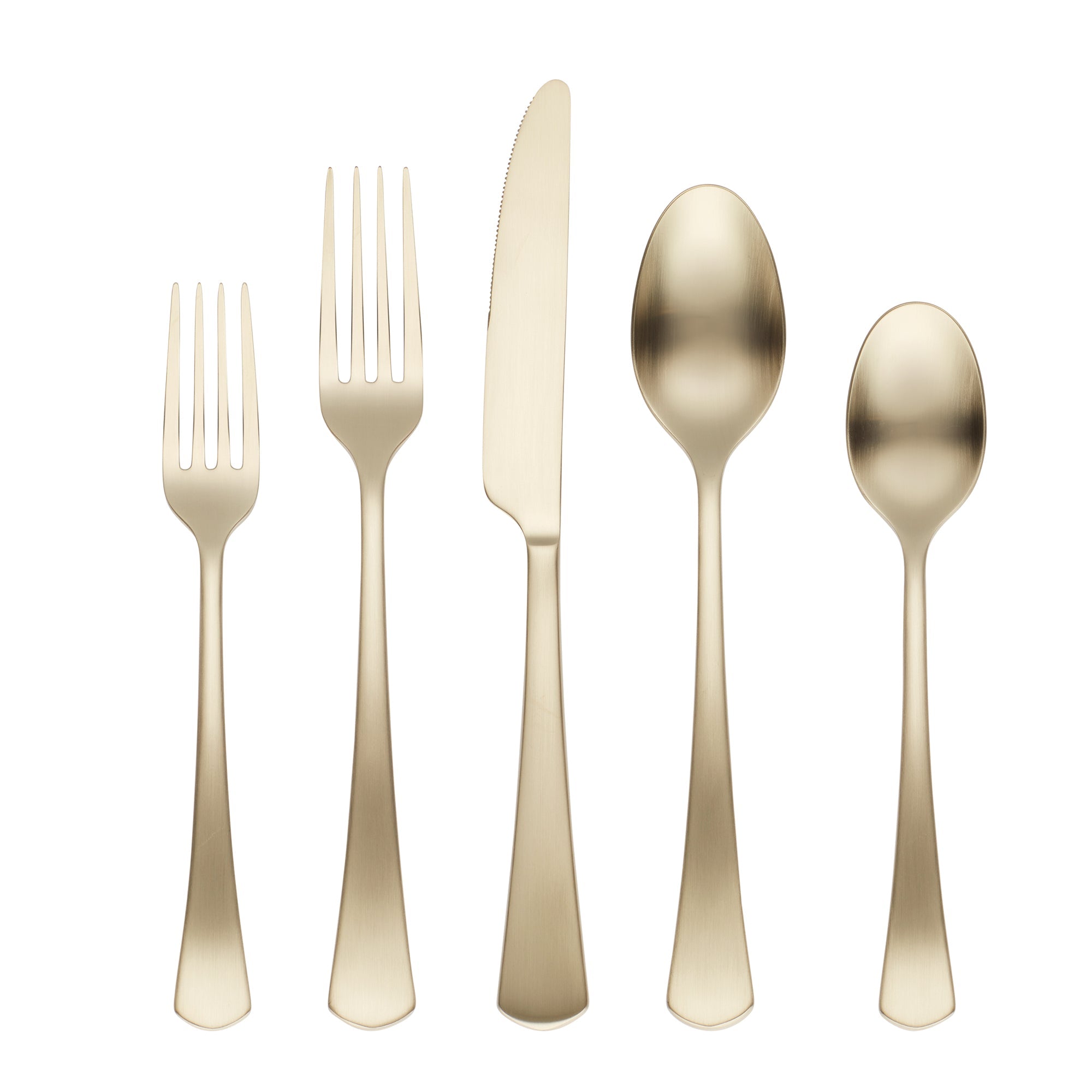 Lenox Westmore Morgan Champagne Satin 20-Piece Flatware Set