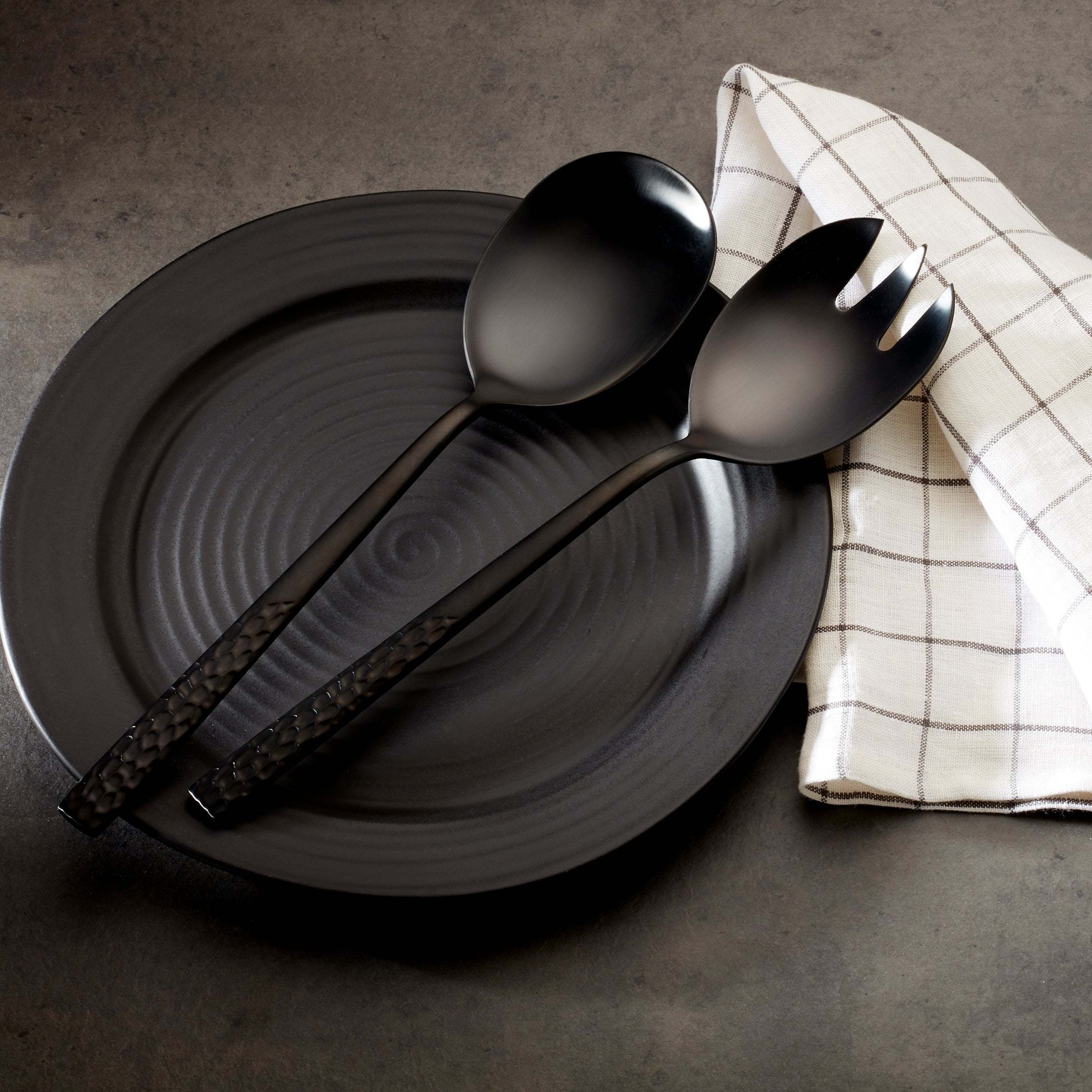 Lenox Westmore Mezze Midnight 2-Piece Salad Servers - Image 2
