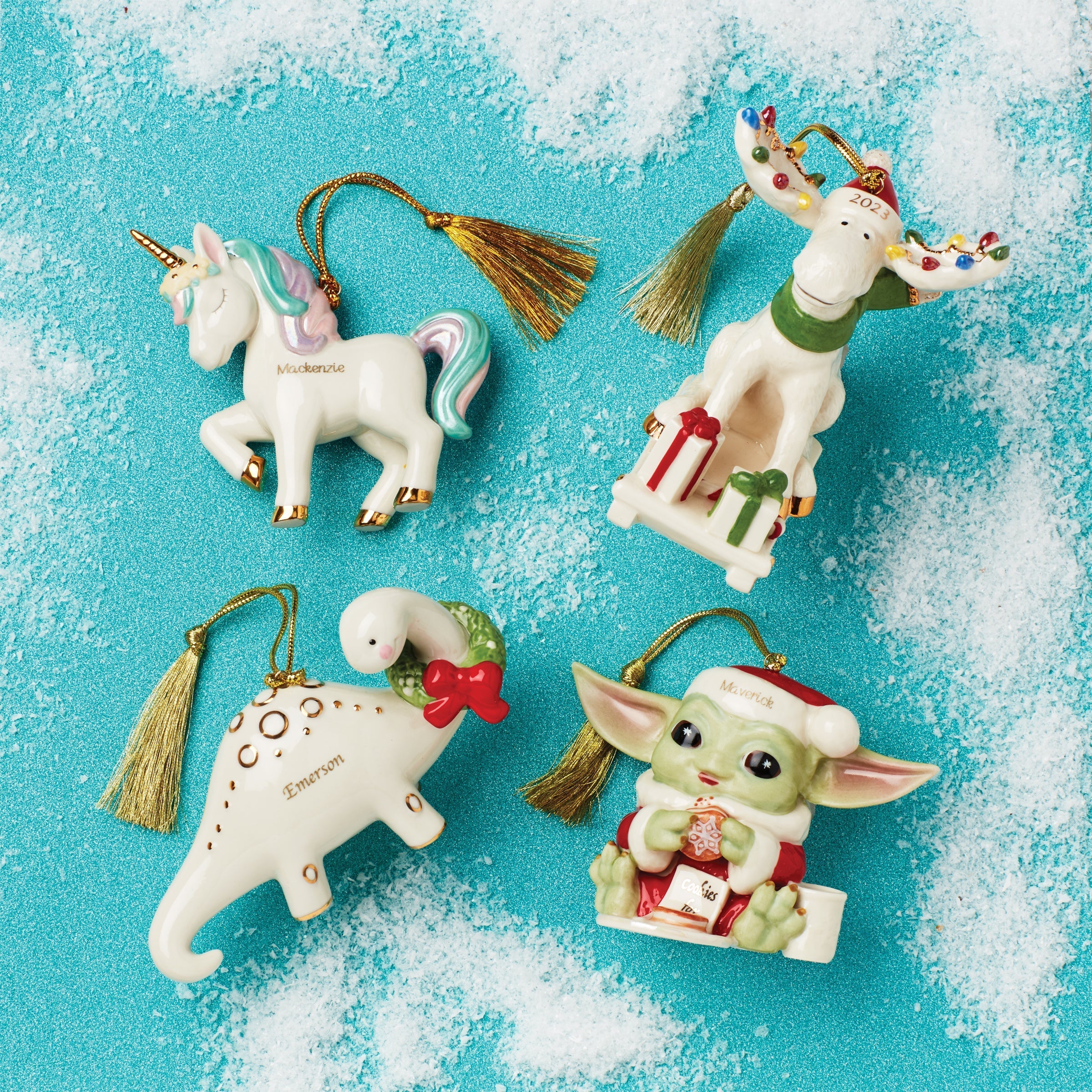 Lenox Westmore Personalized Grogu Ornament - Image 2