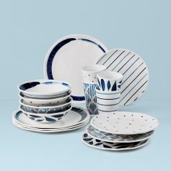 Lenox Westmore Blue Bay Melamine 16-Piece Dinnerware Set